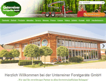 Tablet Screenshot of gert-unterreiner.de